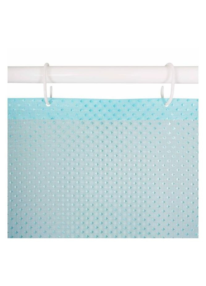 Штора для ванної Тканина Піка 180*180 см бірюза No Brand (370286415)