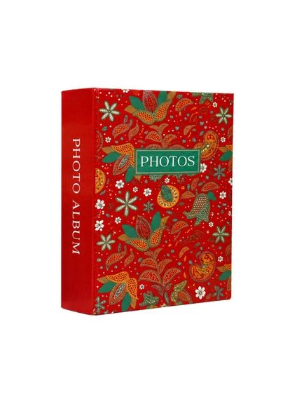 Фотоальбом 10х15см 100 фото MM46100 ORIENT red Gedeon (397829997)