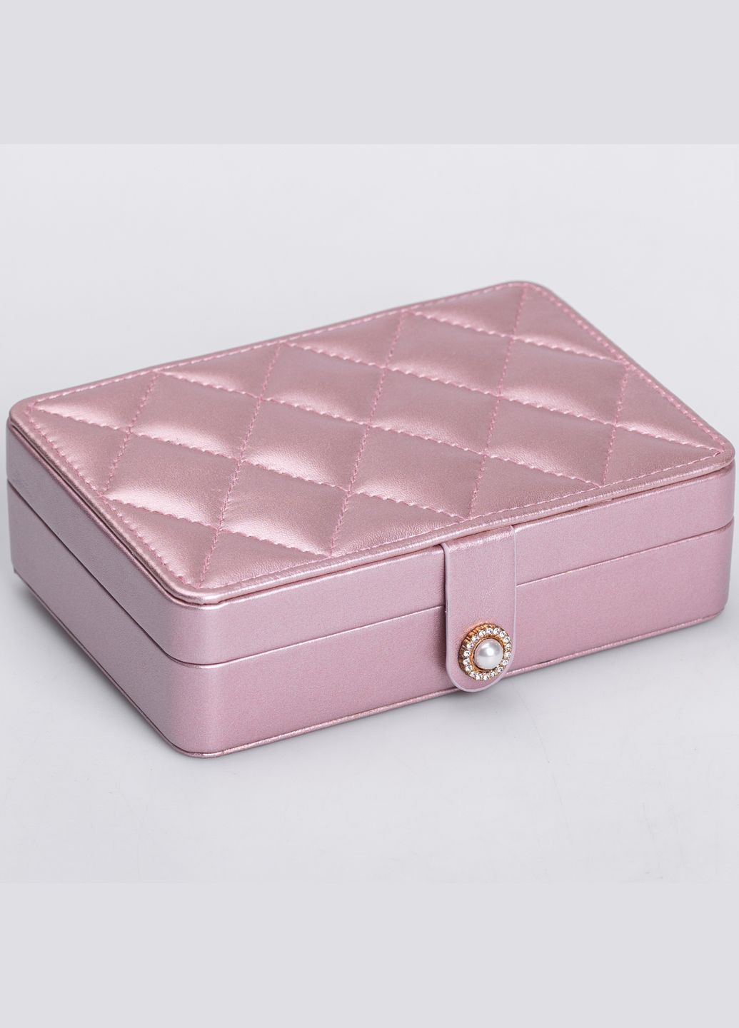 Ящик-органайзер для украшений на кнопке 16х11х4,7 см, Yiwu (328922878)