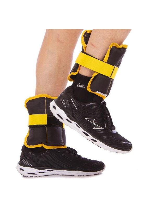 Обважнювачі-манжети для рук і ніг Жовтий ZA-2072-4 Zelart (334304186)