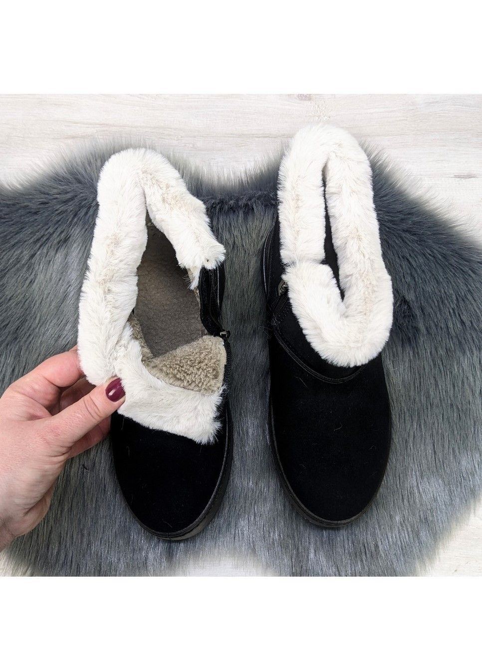 Черевики жіночі зимові замшеві Dago (308975528)