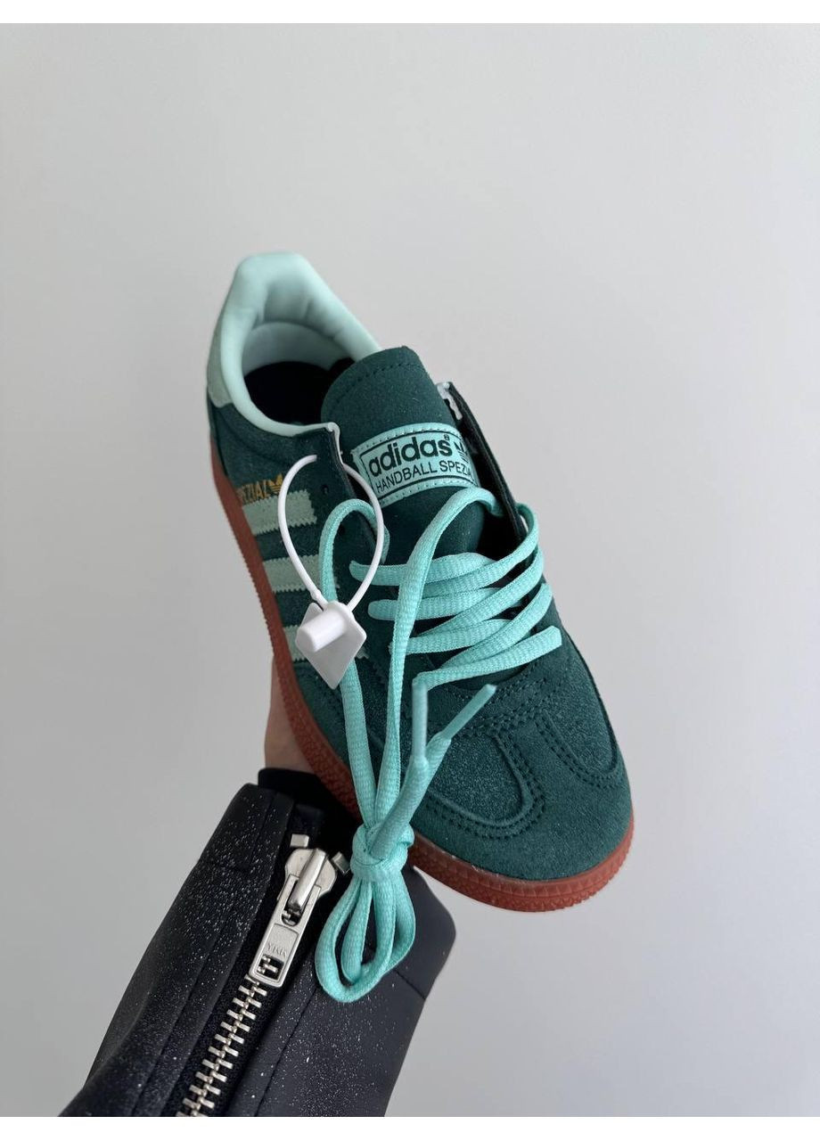КРОСІВКИ ЖІНОЧІ ADIDAS SPEZIAL HANDBALL GREEN АДІДАС СПЕЦІАЛ No Brand сірі демісезони (367170119)