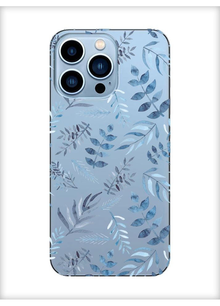 Прозорий чохол на Apple iPhone 13 Pro Max:: Рослинний фон (принт 276) Creative (360668225)