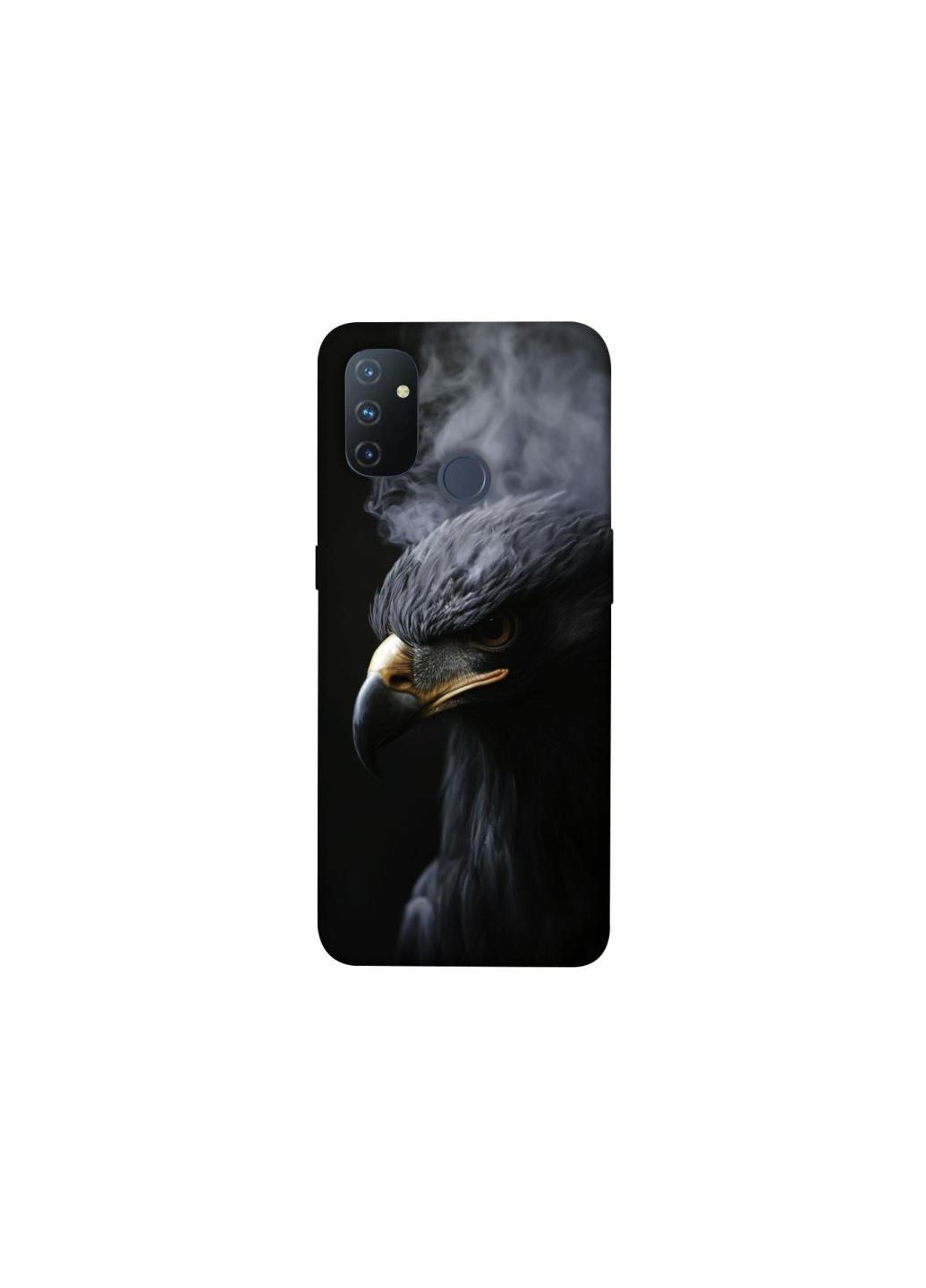 Чехол на OnePlus Nord N100 black eagle Frontalka (349835345)