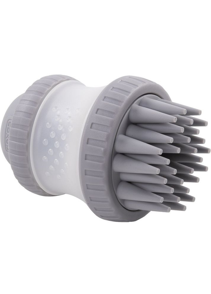 Щітка з ємністю для шампуню DEXAS ScrubBuster СкрабБустер, сіра (0084297309428) Orygo (356885805)