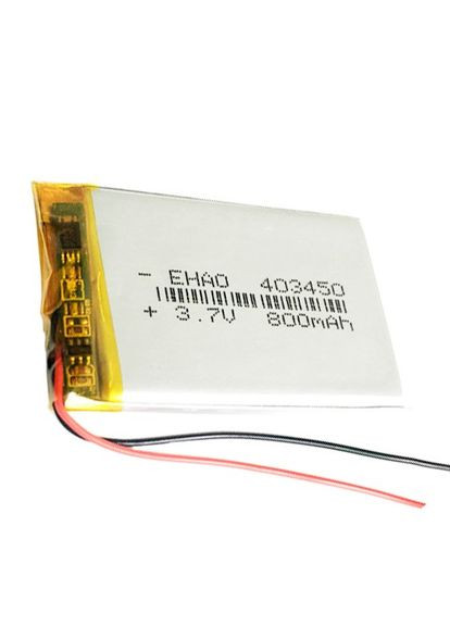 Аккумулятор Li-pol 3.7В 800мАч для RC моделей DVR GPS MP3 MP4, 106643 No Brand 403450 (372492637)