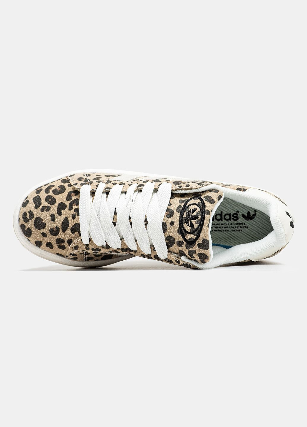 Кроссовки женские Adidas Campus 00s Leopard beige | Адидас Кампус бежевые No Brand бежевые всесезоны (315018959)
