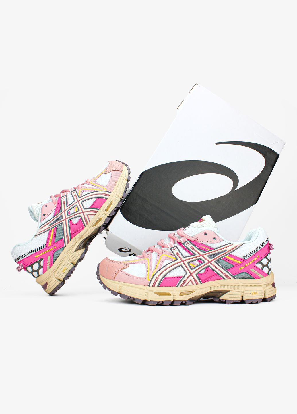 Кросівки жіночі Asics Gel-Kahana 8 Beige Pink | Асікс Гель Кахана 8 рожеві No Brand рожеві демісезони (337474165)