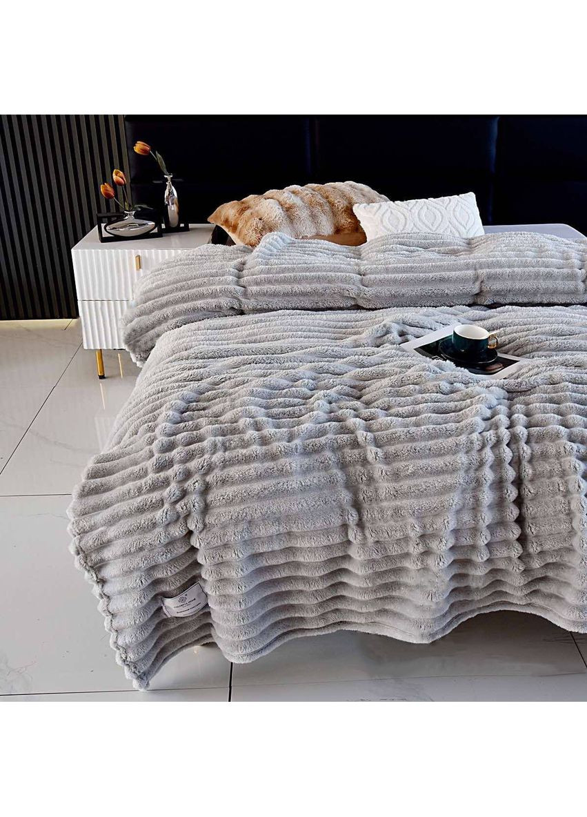 Плед-покривало "Colorful Home" Шарпей королівський в асортименті (200x230см) Koloco (372713210)