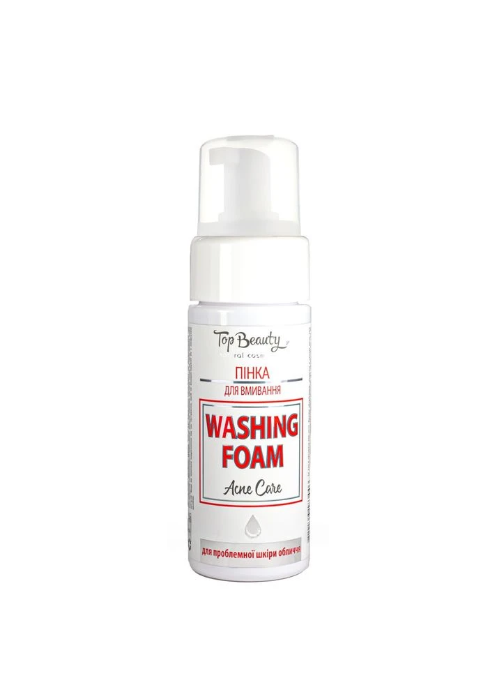 Пінка для вмивання Top Beauty Washing Foam Anti Acne для проблемної шкіри 150 мл No Brand (385252708)