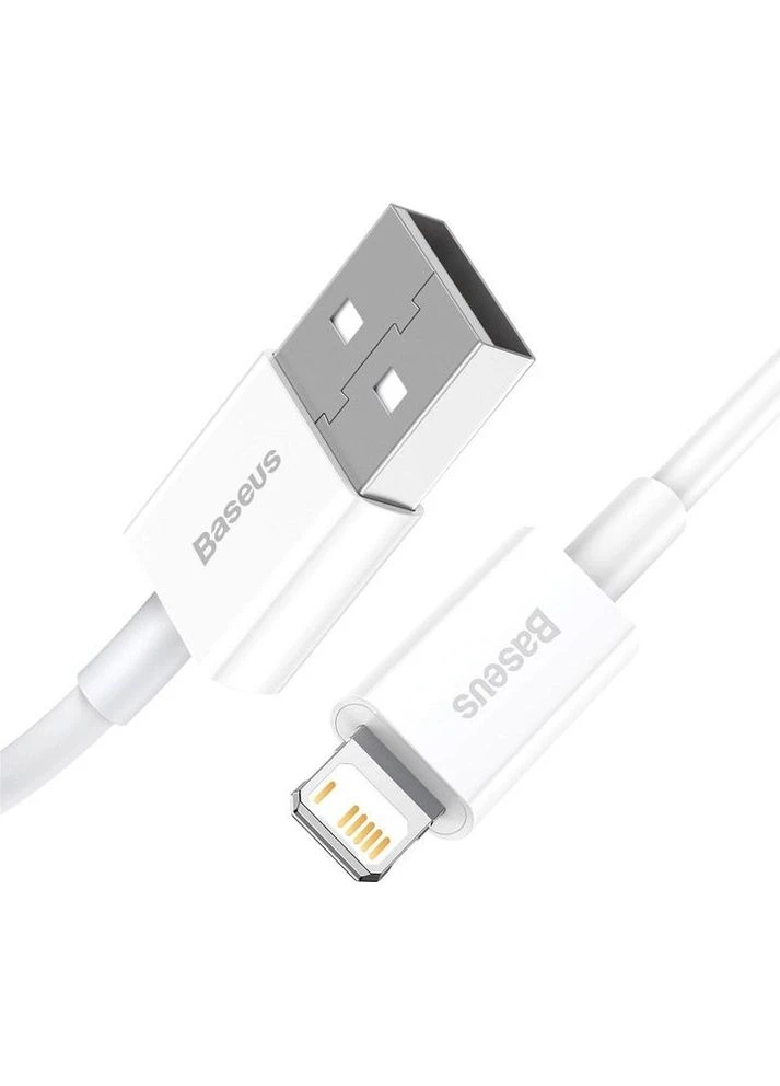 Кабель Superior Series Fast Charging Lightning 2.4A 1m White (CALYS-A02) [86017] Baseus (399919245)
