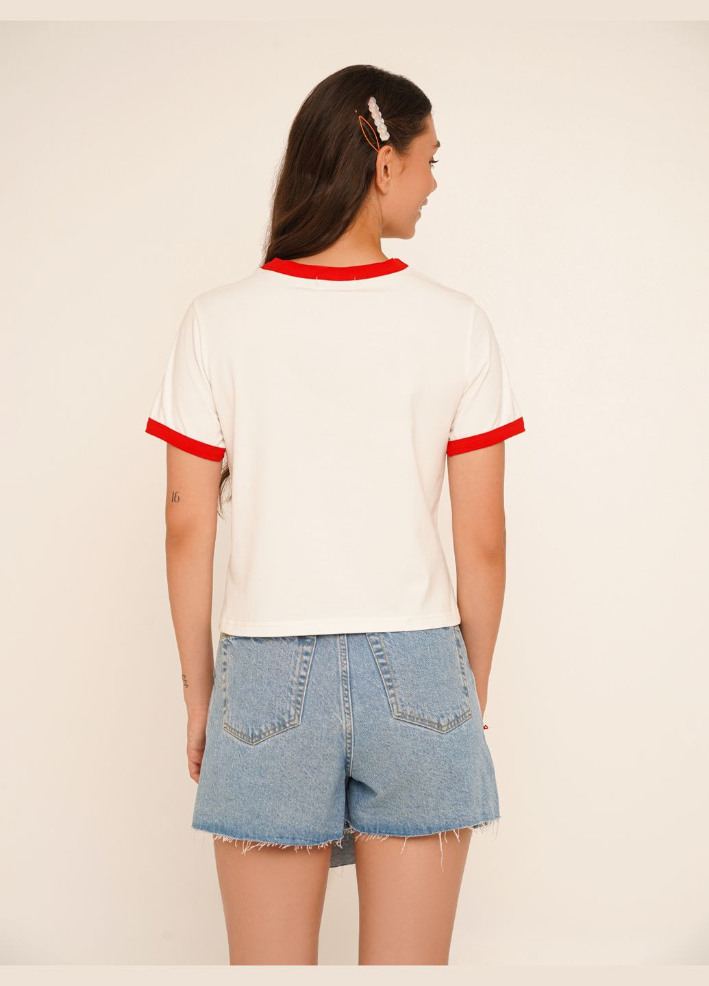 Футболка з принтом Tennis жіноча P-WB02365 shop (2000990659811) LAWA - (315962379)