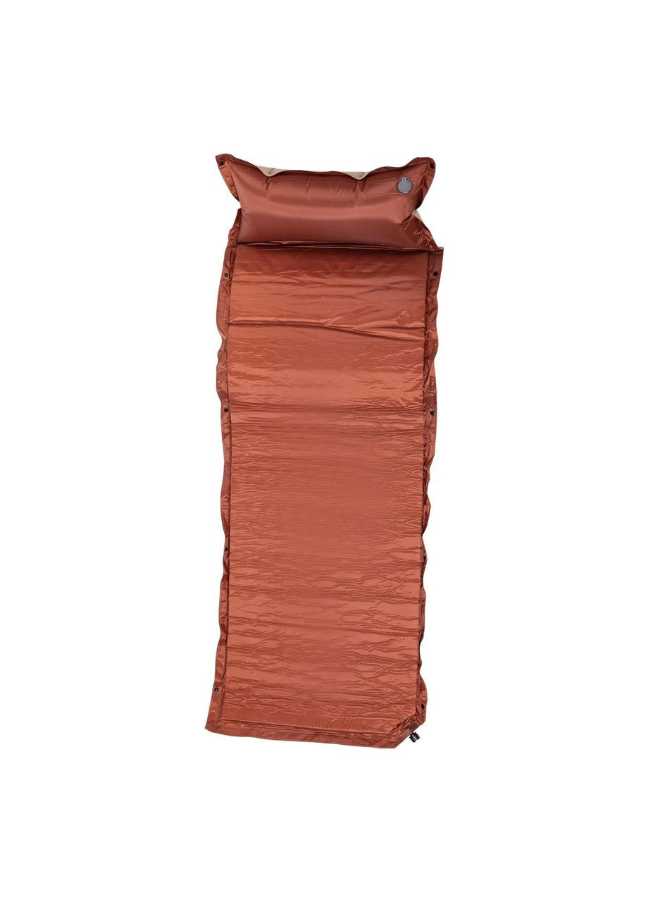 Матрац у намет 175х65х4 см матрац похідний туристичний з надувним підголівником Бежевий SJ-0028-3 LUGI (370801924)