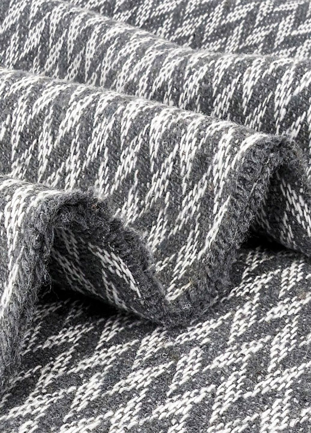 Плед бавовняний LINDA сірий 140x200 см Love You (292803010)