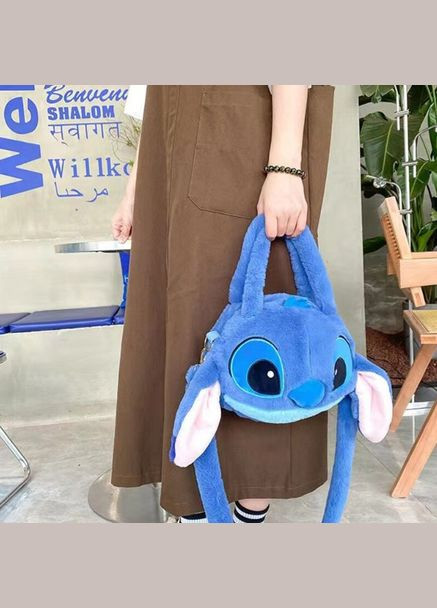 Стич Stitch Lilo & Stitch Лило и Стич Дисней детская мультяшная сумка, плюшевая сумка, детский плюшевый рюкзак Disney Stitch Shantou (293515190)