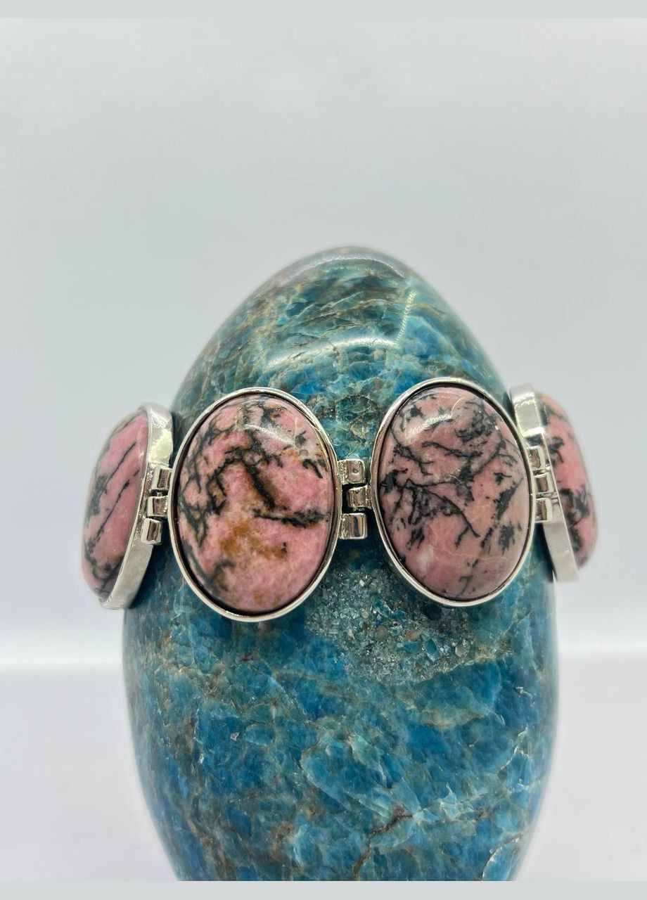 Браслет родоніт 21 см No Brand (301203916)