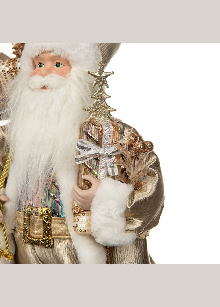 Фигура новогодняя Стильный Санта 46 см Uniсorn Studio 16011-011 текстиль Unicorn Studio (346530030)