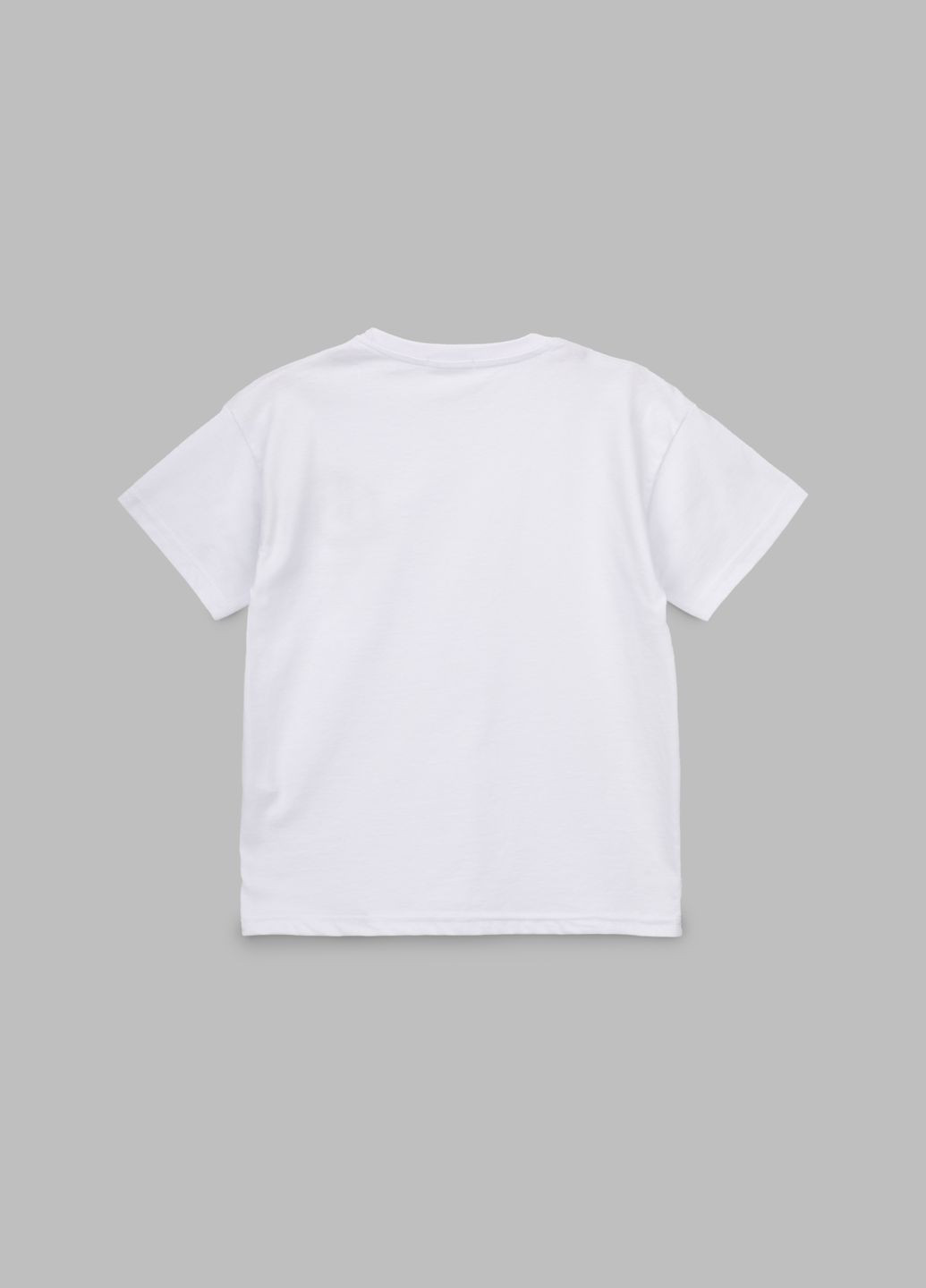 Белая летняя футболка Popito