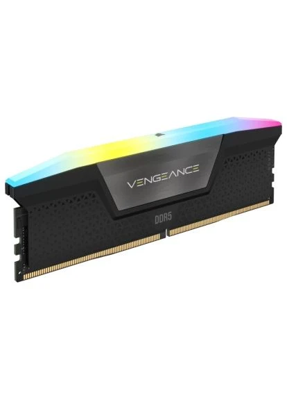 Модуль памяти для компьютера (CMH96GX5M2B6800C34) Corsair DDR5 96GB (2x48GB) 6800 MHz Vengeance RGB Black (402313596)