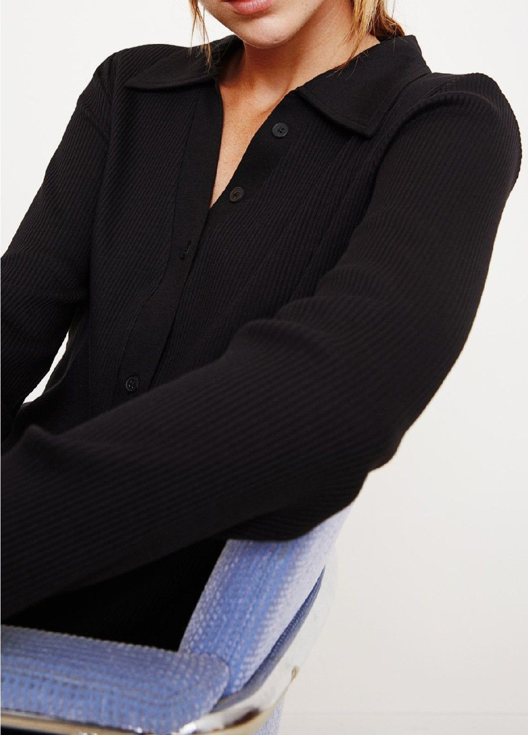 Черное кэжуал платье H&M однотонное