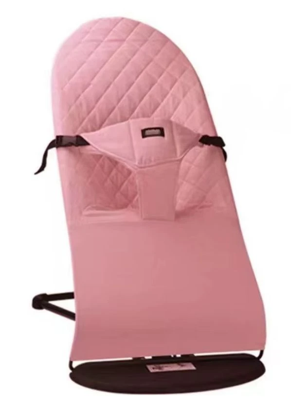 Крісло-гойдалка дитяче 58x89x39 см Рожевий (2104619064_2) No Brand (379744944)