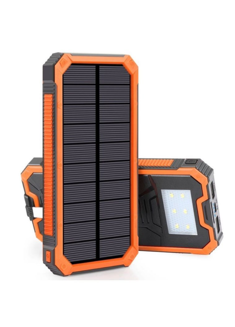 Зарядное устройство повербанк Power Bank 50000 мАч с LED фонариком и с солнечной панелью (2104618804) No Brand (369963261)