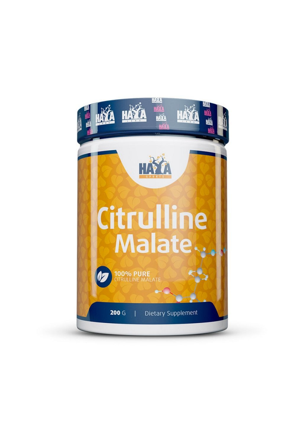 Амінокислота Sports Citrulline Malate, 200 грам Haya Labs (293421387)