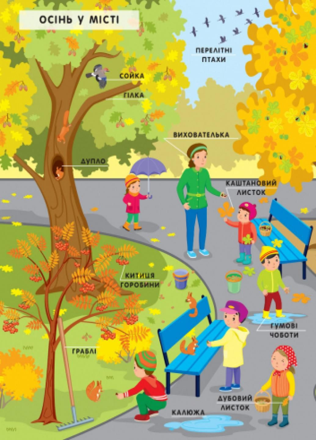 Словарь малыша с наклейками: Времена года. Автор Каспарова Ю. С1161008У 9789667503147 РАНОК (292803284)