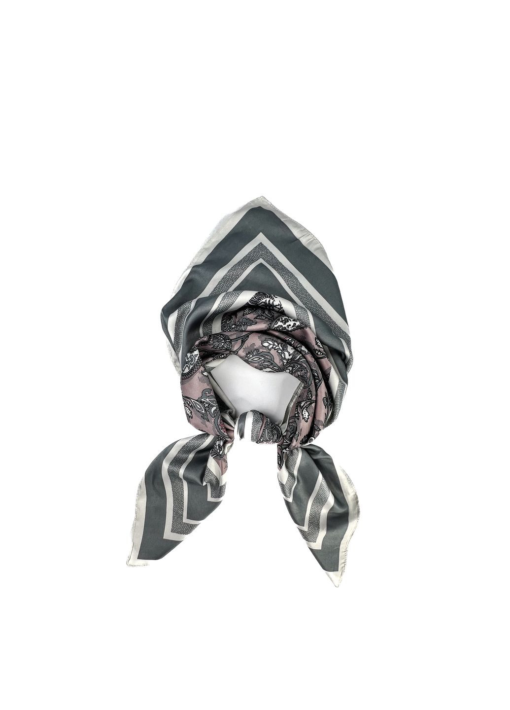 Платок женский с принтом атлас разноцветный КИМРАН LuckyLOOK 581-029 (324741826)