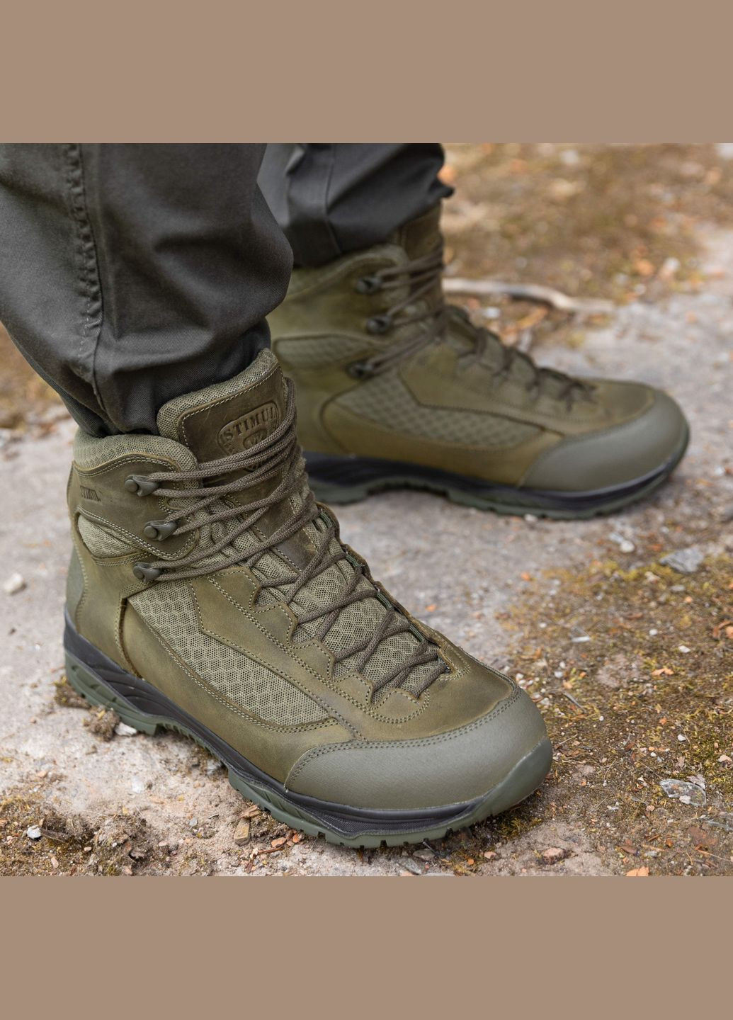 Шкіряні Демісезонні Жіночі Берці Тактичні. 36-46р Олива. Гідрофобна шкіра! STDF-2128 No Brand (301147957)