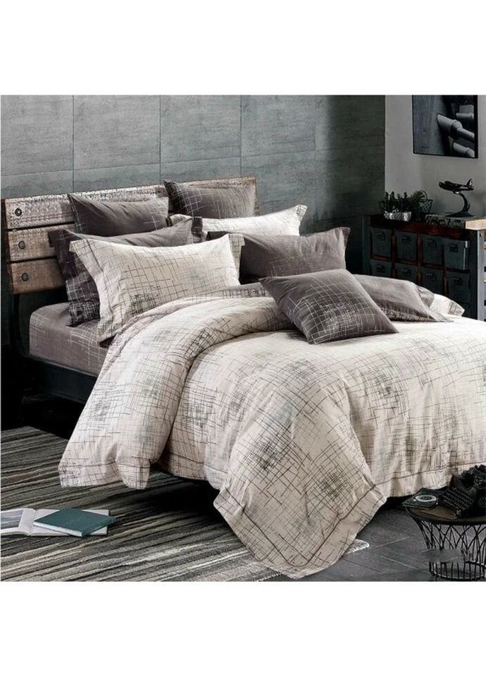 Постільна білизна сімейна Ранфорс 19010-S 210х143х2 см Viluta (327791709)