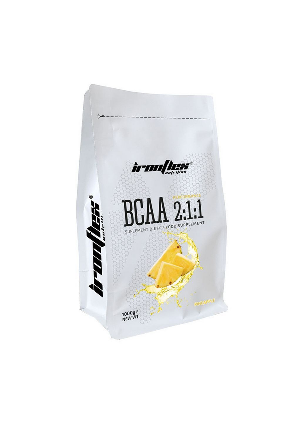 Аминокислота BCAA BCAA 2-1-1 Performance, 1 кг Лимон Ironflex (293421279)