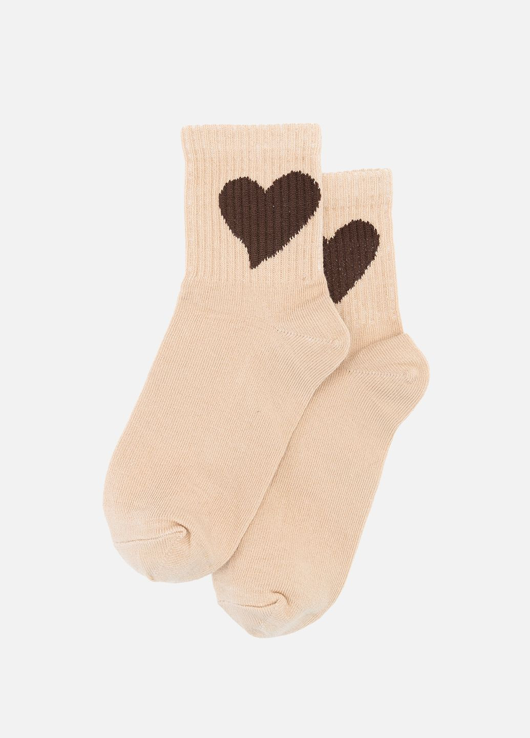 Бежеві шкарпетки для дівчинки колір бежевий цб-00254929 Yuki (299153716)