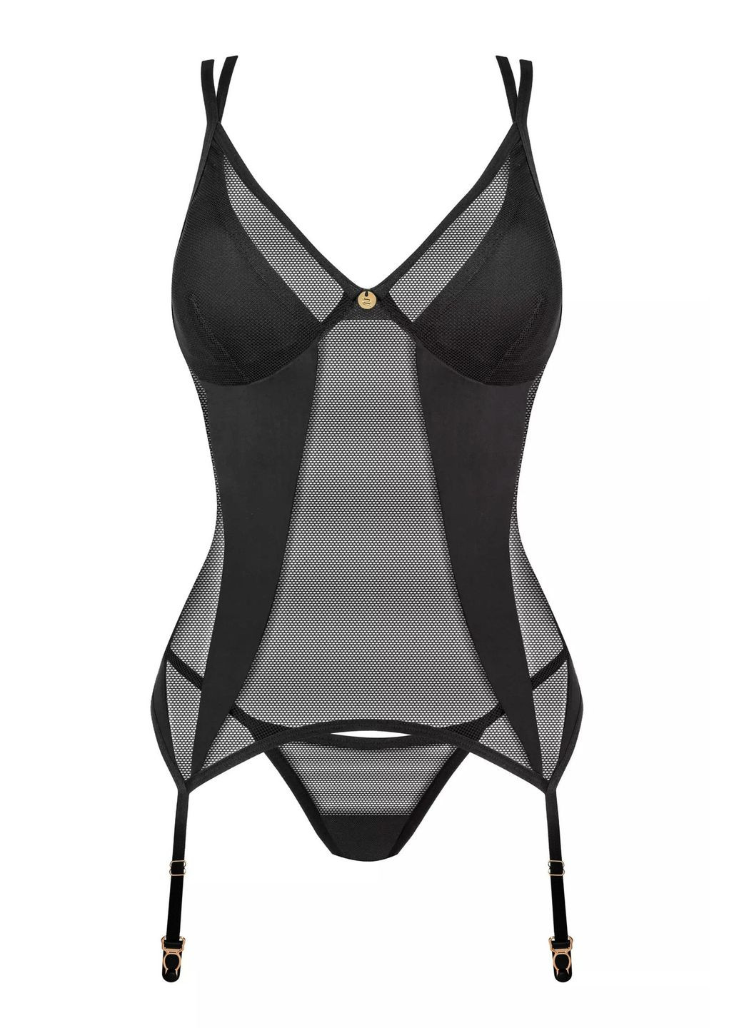 Роскошный корсет с трусиками Nesari corset Obsessive (351583411)