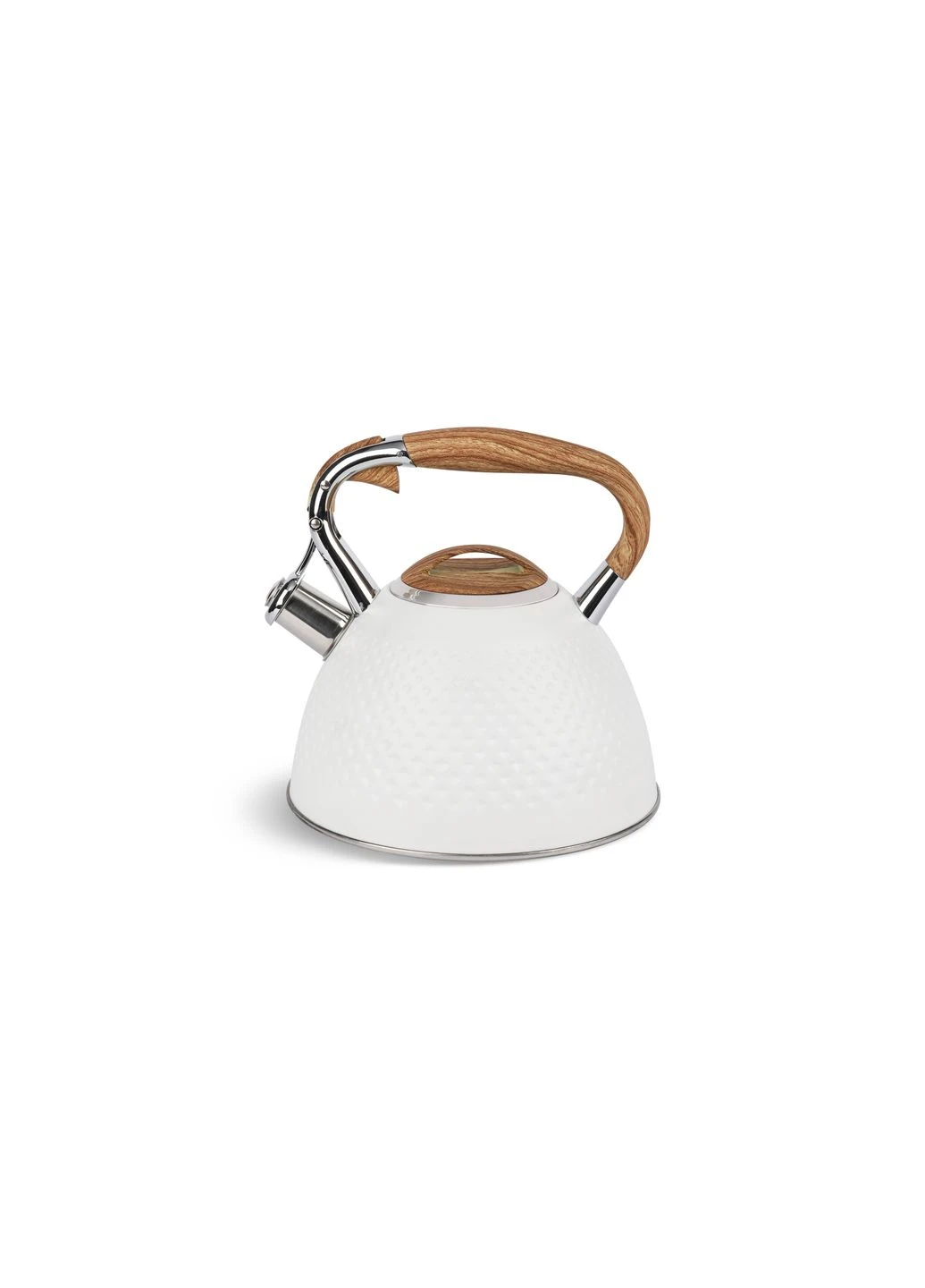Чайник со свистком из нержавеющей стали 3 л (EB8829-white) Edenberg (264660061)