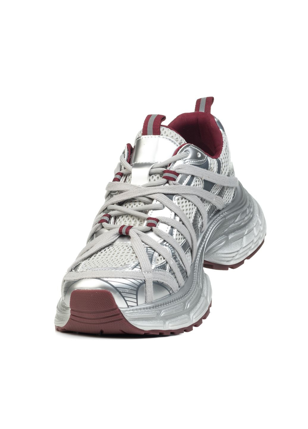 Кроссовки (2847Т) Marigo серебряные (356462066)