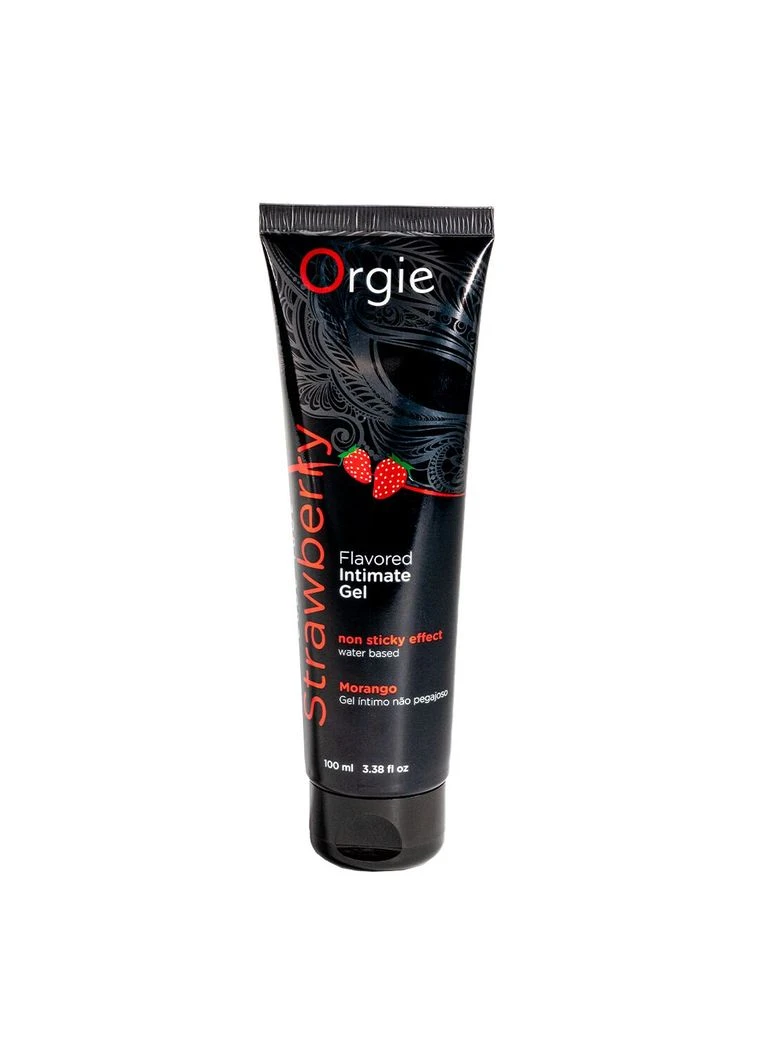 Лубрикант на водной основе Lube Tube Strawberry, 100 мл 6358 Orgie (391585757)