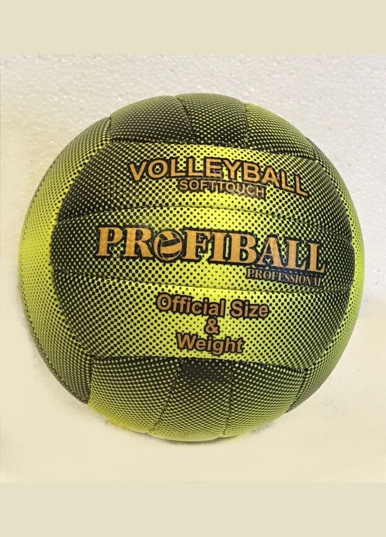 Волейбольный мяч 1140ABCDE, детский мяч PU, 2 слоя, ручная работа, для детей и взрослых, спорт, Metr+ Profiball (301648573)