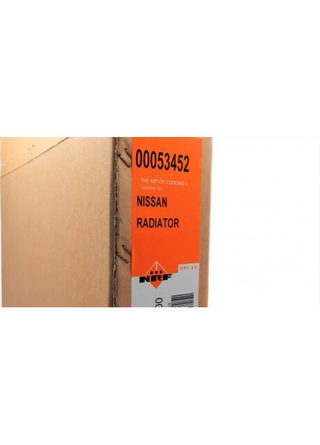 Радіатор охолодження двигуна NISSAN X-Trail 01- (вир-во ) 53452 NRF (366204157)