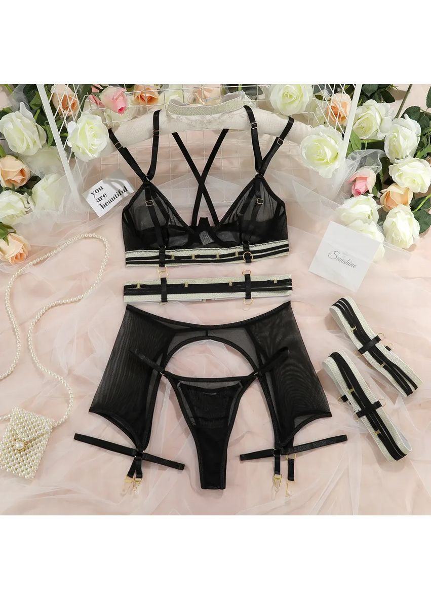 Черный демисезонный комплект No Brand