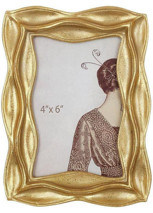 Фоторамка Montpellier для фото 10х15см, золотая (300) BonaDi (316654017)