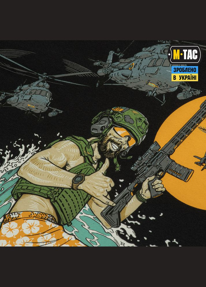 Футболка Surf Club Black M-TAC (315146959)