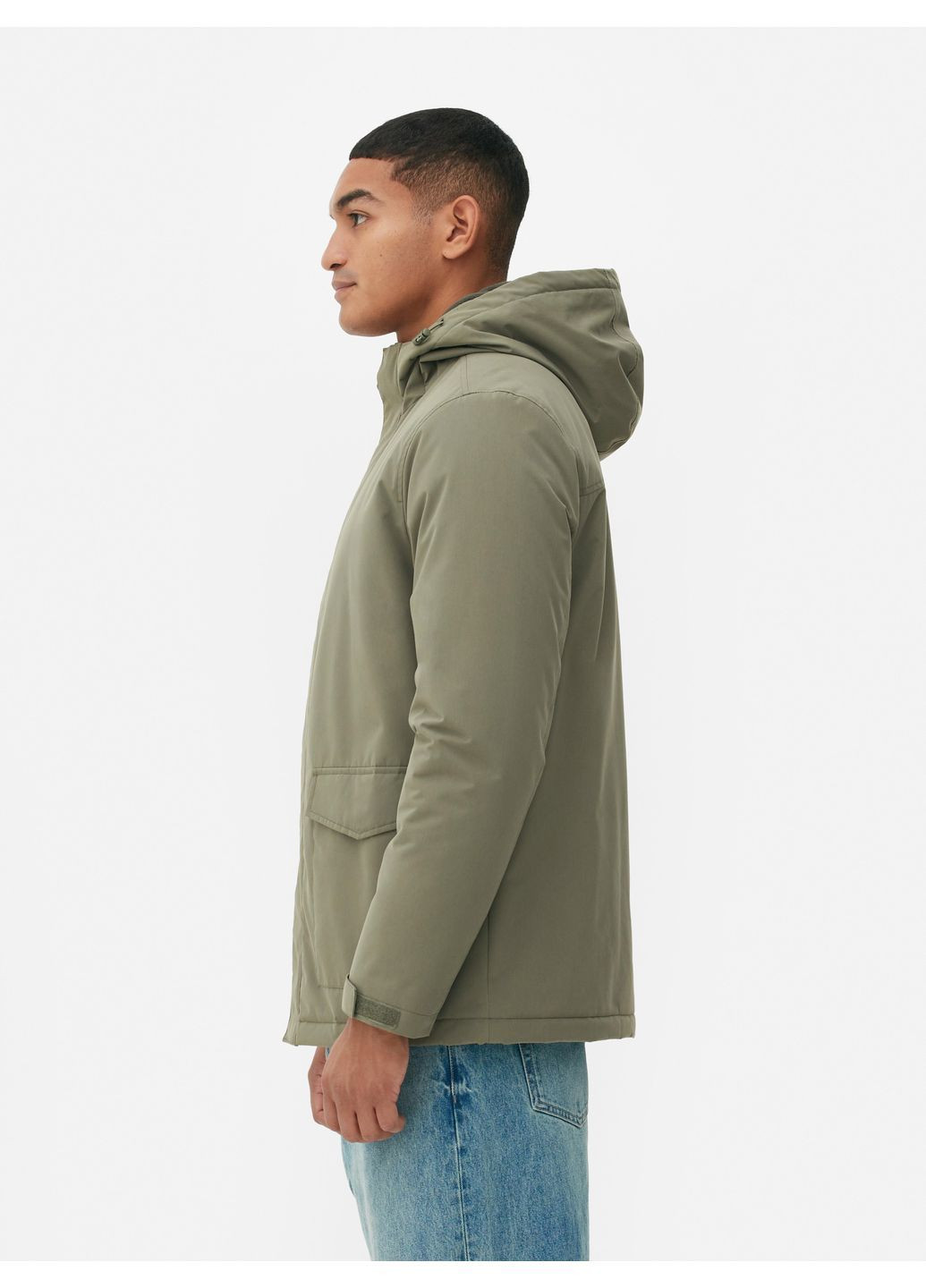 М'ятна куртка демісезон,темно-м'ятний, Primark