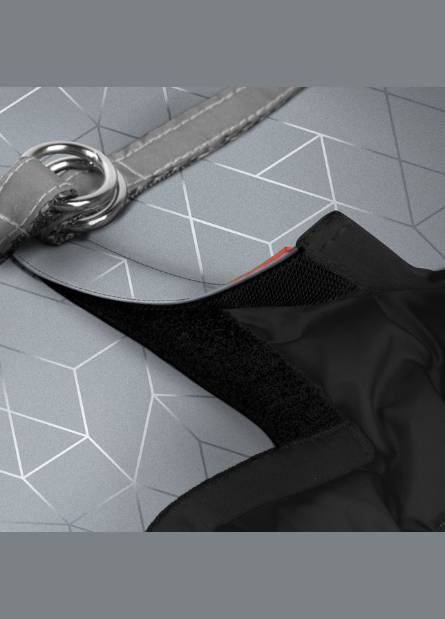 Шлей для собак мягкая Clothes c QR-паспортом, светоотражающая, B 24-27 см, C 18-20 см WAUDOG (326836355)