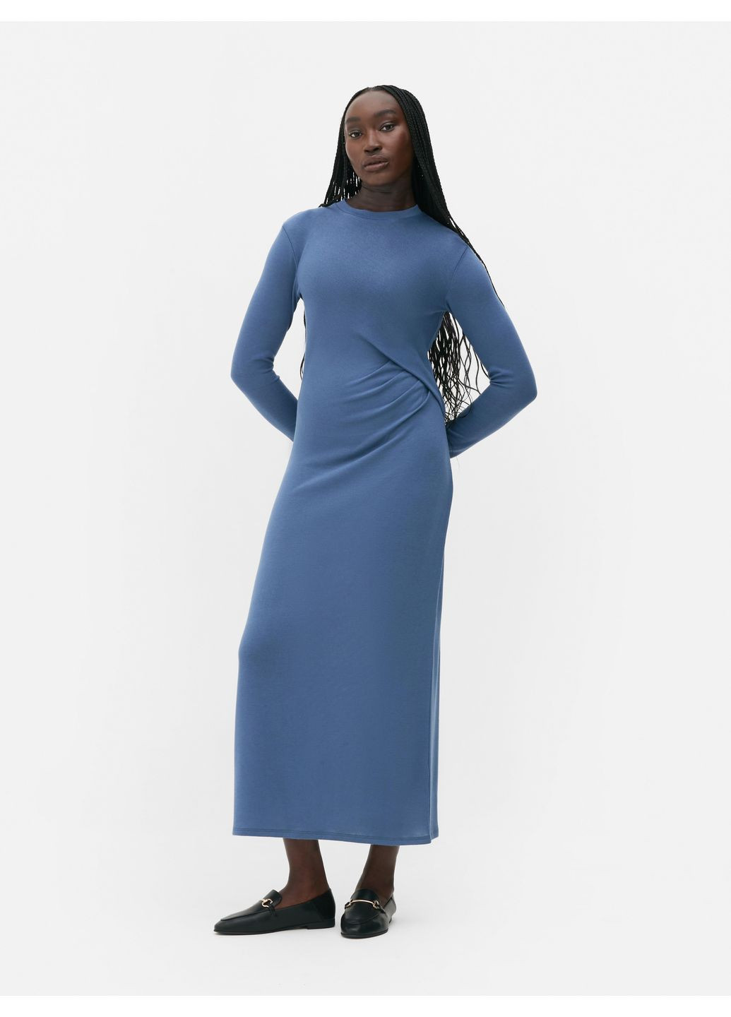 Світло-синя сукня максі демісезон,блідо-синій, Primark