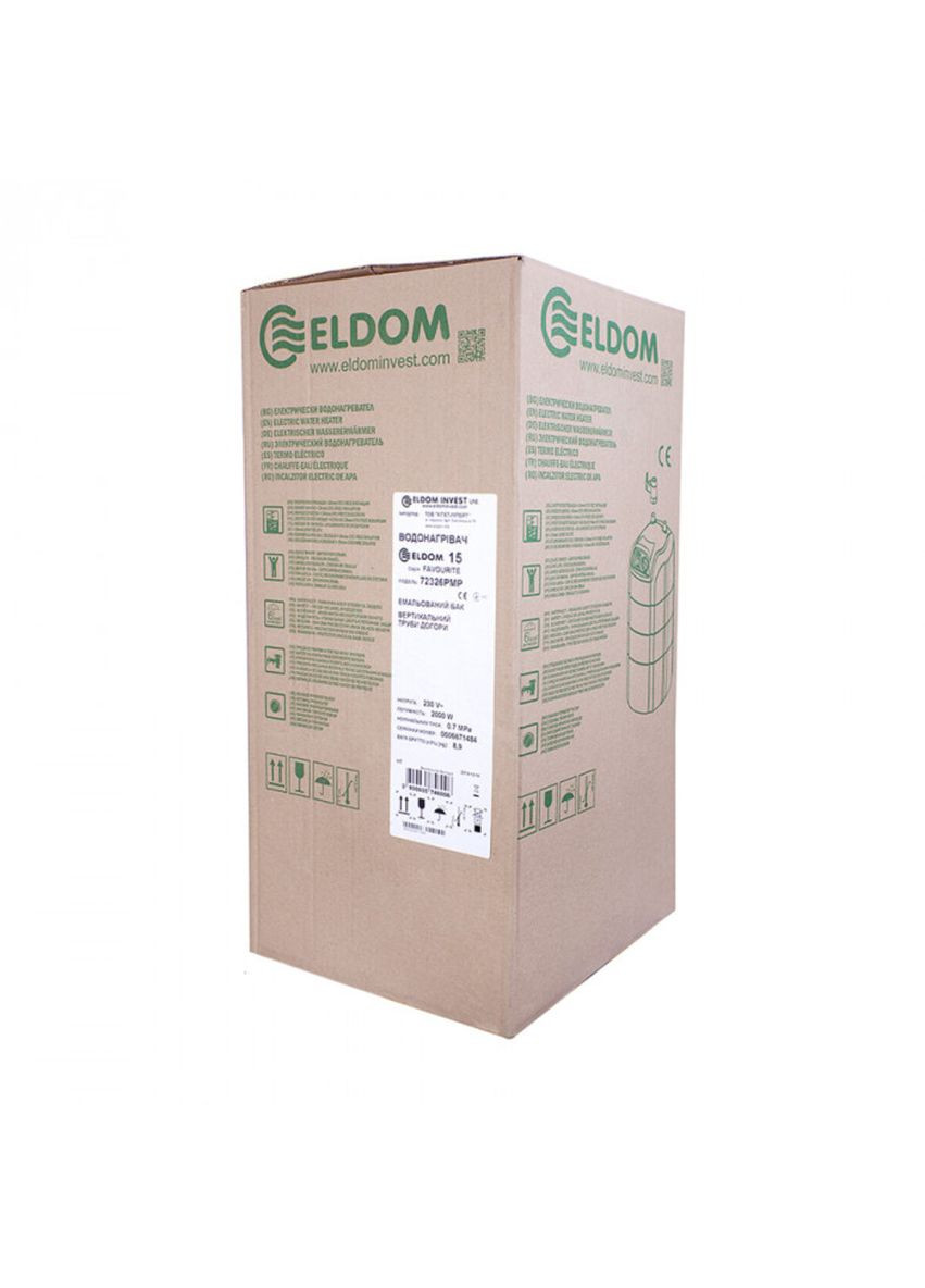 Водонагрівач Extra life 7 под мойкой,1.5 kw 72324PMP ELDOM (330031803)