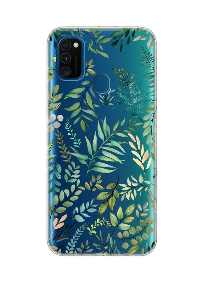 Чехол на Samsung Galaxy M30s/M21:: Растительный фон (принт 377) Creative (360666270)