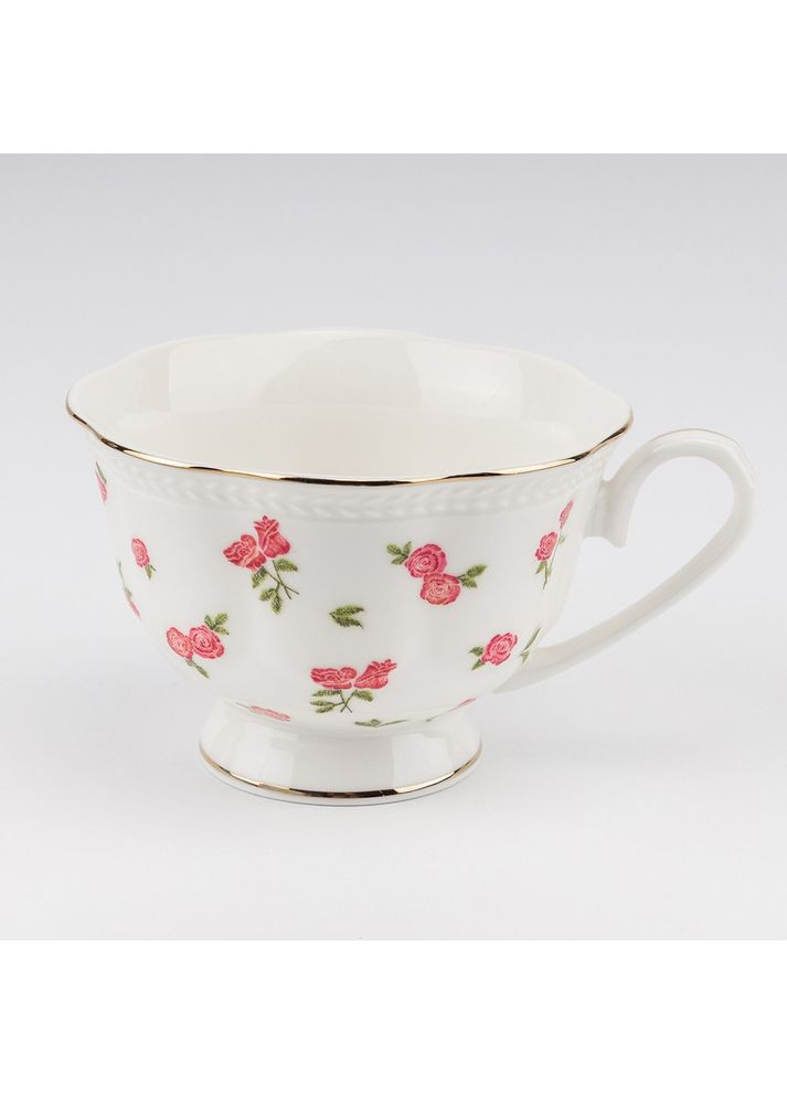 Чайный фарфоровый набор Сад роз 12 предметов 230 мл 19292-016 No Brand (361230637)