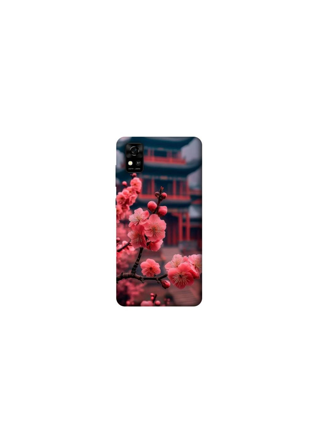 Чехол на ZTE Blade A31 Flowers v29 Frontalka (354181121)