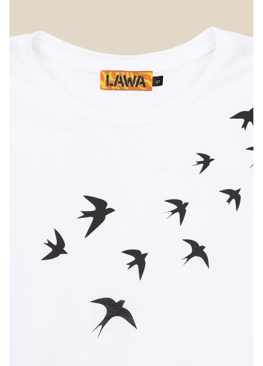 Біла демісезон футболка LAWA